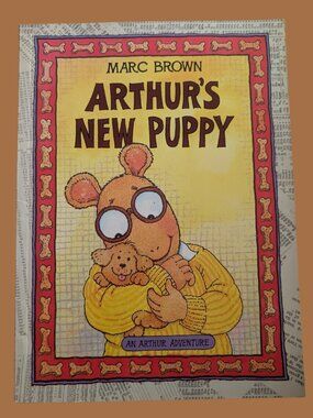 10/$25 Vintage Arthur's New Puppy Softcover Storybook